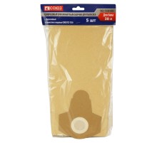 Бумажные мешки для пылесоса, 30л, 5шт/уп, СОЮЗ