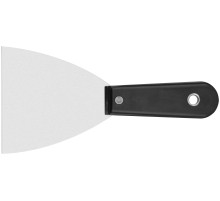 Шпатель с пластиковой ручкой полированный  4" (100 мм) FIT IT