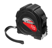 Рулетка Black,7,5 м х 25 мм,обрезиненный корпус Matrix Рулетка Black,7,5 м х 25 мм,обрезиненный корпус Matrix