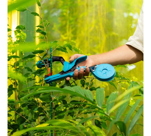 Тапенер садовый для подвязки растений, скобы 10 000 шт., лента 30 м, LUXE Palisad