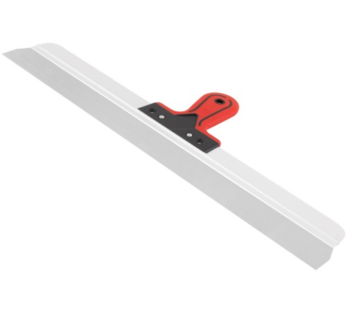 Шпатель фасадный Профи, нержавеющая сталь, прорезиненная ручка 600 мм КУРС РОС