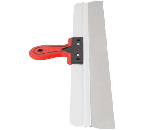 Шпатель фасадный Профи, нержавеющая сталь, прорезиненная ручка 600 мм КУРС РОС