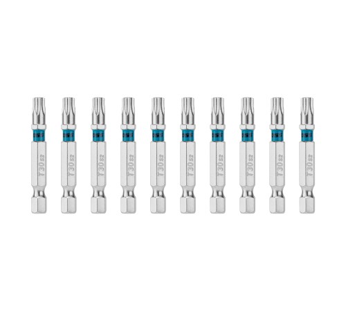 Бита Torx 30х50мм, сталь S2, шестигр., 10 шт. Gross