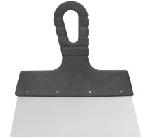 Шпатель, лезвие нержавеющая сталь, пластиковая ручка 200 мм MOS РОС