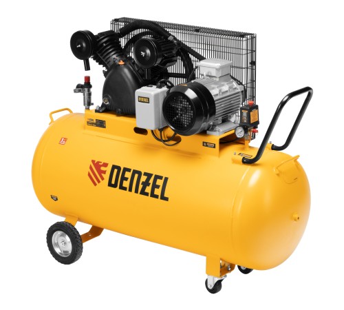 Компрессор воздушный рем. привод BCV 5500-T/270, 5,5 кВт, 270 литров, 850 л/мин Denzel Компрессор воздушный рем. привод BCV 5500-T/270, 5,5 кВт, 270 литров, 850 л/мин Denzel