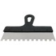 Шпатель фасадный нержавеющий зубчатый 250 мм / зуб 10 мм FIT IT