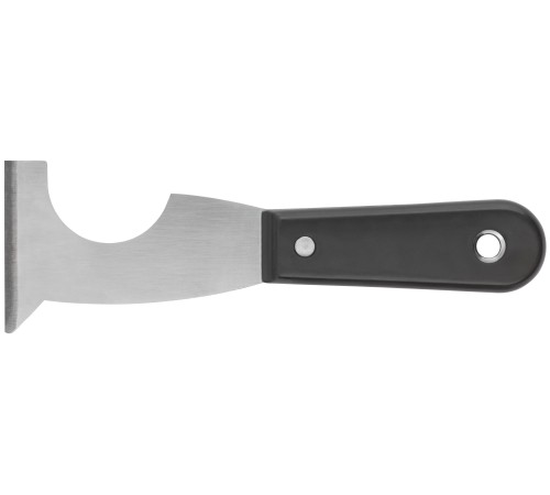 Шпатель многофункциональный малярный, пластиковая ручка 63 мм КУРС