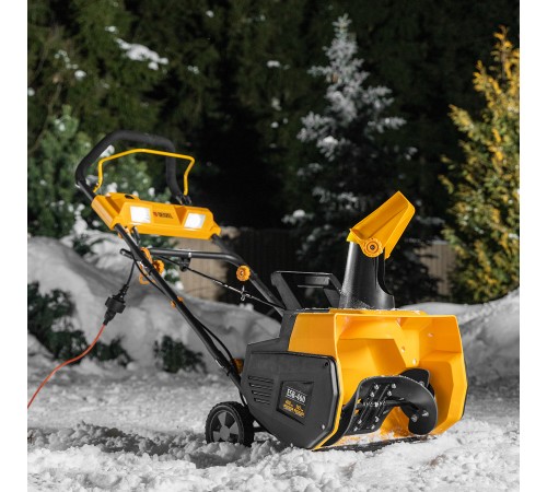 Электрическая снегоуборочная машина ESB-460, 2 кВт// Denzel