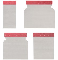 Шпатели металлические, набор 4 шт.("Япончик") 50/80/100/120 мм КУРС Шпатели металлические, набор 4 шт.("Япончик") 50/80/100/120 мм КУРС