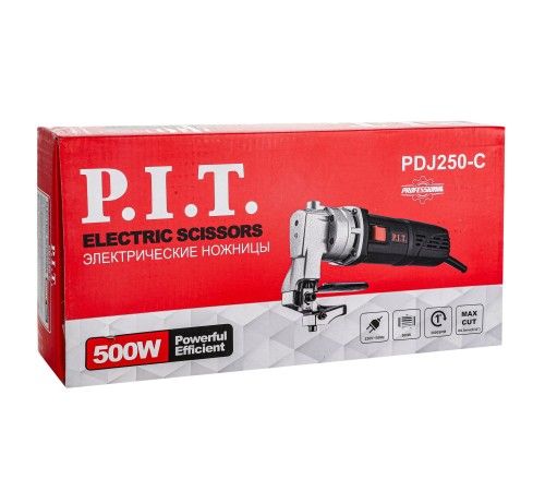Ножницы по металлу сетевой P.I.T. PDJ250-C