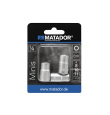 Набор головок TORX Minis Matador 2090 6,3 (1/4) Набор головок TORX Minis Matador 2090 6,3 (1/4)