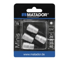 Набор бит TORX Minis Matador 2092 6,3 (1/4)