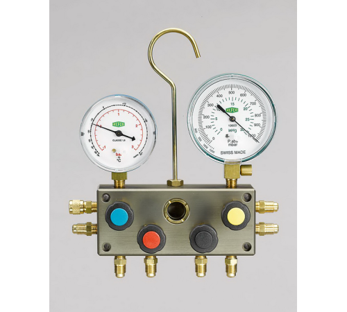 Манометрический коллектор Refco M4-3-BS-R600a Манометрический коллектор Refco M4-3-BS-R600a