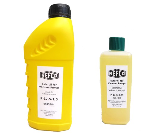 Эфирное синтетическое масло для насосов Refco RL-2, RL-4, RL-8