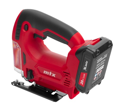 Лобзик аккумуляторный CJB-20-65, Li-Ion, 20 В// MTX
