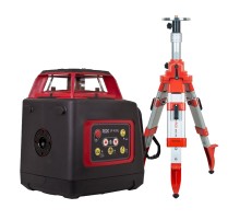 Комплект: ротационный нивелир RGK SP-400G с калибровкой + элевационный штатив RGK SH-170