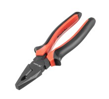 Плоскогубцы комбинированные Black Nickel, 200 мм, двухкомпонентные рукоятки Matrix