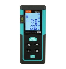 Дальномер лазерный, 0.05-60м, LCD дисплей, встроенный уровень, чехол, Sturm!