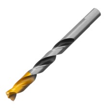 Сверло спиральное по металлу 12 x 151мм, Р6М5, Golden Tip, многогранная заточка Denzel