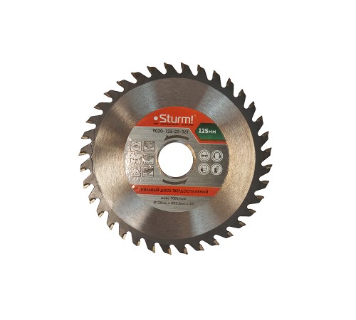 Диск пильный Sturm! 9020-125x22x36T