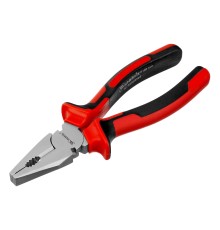 Плоскогубцы Nickel, 180 мм, никелированные, двухкомпонентные рукоятки Matrix