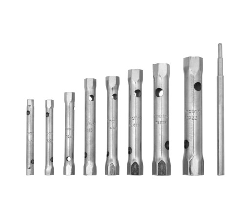 Набор ключей трубчатых торцевых 9 предметов Matrix Набор ключей трубчатых торцевых 9 предметов Matrix