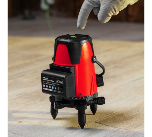 Лазерный уровень MXL GREEN, 30 м, зеленый луч, акк. Li 2400 mAh, сумка, резьба 5/8" MTX