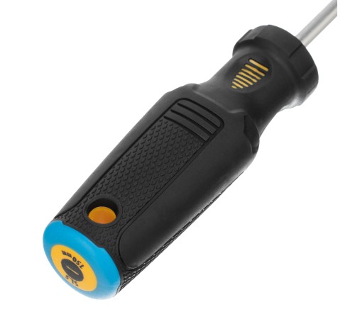 Отвертка SL5x150 мм, CrV, трехкомпонентная рукоятка Denzel