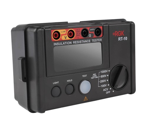 Цифровой мегаомметр RGK RT-10