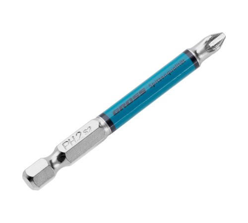 Бита PH2х70мм, сталь S2, кругл., 10 шт. Gross