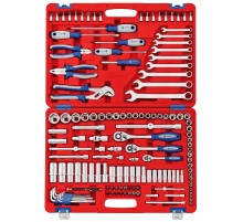 Набор инструментов 142 предмета, универсальный МАСТАК 01-142C