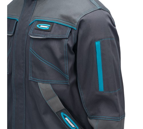 Куртка профессиональная рабочая, 97% хлопок 3% спандекс, L Gross