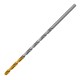 Сверло спиральное по металлу 3 х 100 мм, Р6М5, Golden Tip, удлиненное, 2шт. Denzel