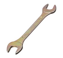 Ключ рожковый, 20 х 22 мм, желтый цинк Сибртех