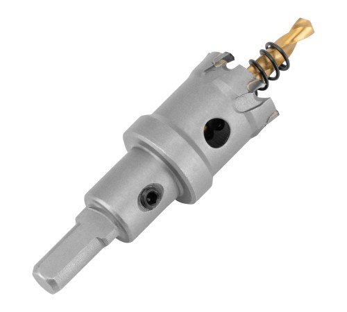 Коронка по металлу твердосплавная, 26 мм Denzel