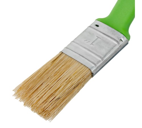 Кисть радиаторная 25 мм, натуральная щетина, пластиковая ручка Сибртех