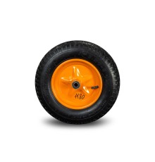 Колесо пневматическое резиновое 370 мм 3.50-8 (подшипник 16 мм) Колесо пневматическое резиновое 370 мм 3.50-8 (подшипник 16 мм)