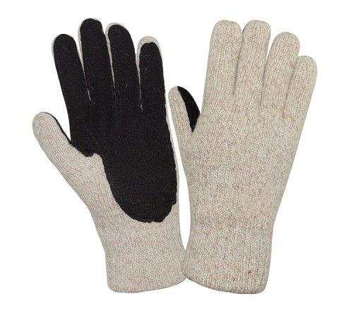 Перчатки АЙСЕР® шерстяные со спилковыми накладками (утеп. Тинсулейт) (ПЕР701) Перчатки АЙСЕР® шерстяные со спилковыми накладками (утеп. Тинсулейт) (ПЕР701)