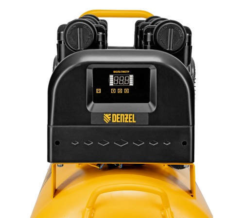 Компрессор безмасл. малошумн. DLP-4500/150, 4,5 кВт, 3х1,5 кВт,150 л, 2850 об/мин,750 л/мин Denzel