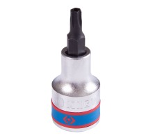 Насадка (бита) торцевая 1/2", Torx, T30, L = 60 мм, с отверстием KING TONY 402730
