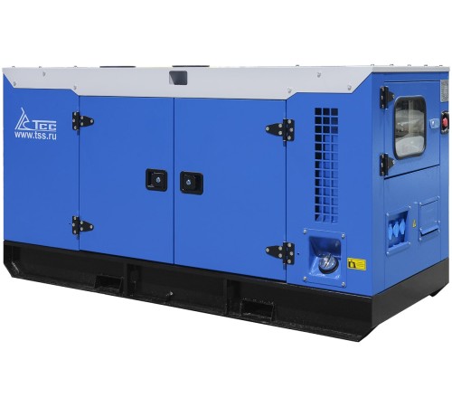 Дизельный генератор ТСС АД-30С-Т400 в шумозащитном кожухе с АВР Дизельный генератор ТСС АД-30С-Т400 в шумозащитном кожухе с АВР