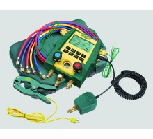 Цифровой манометрический коллектор Refco DIGIMON-SE-3-PLUS-CLAMP-VAC