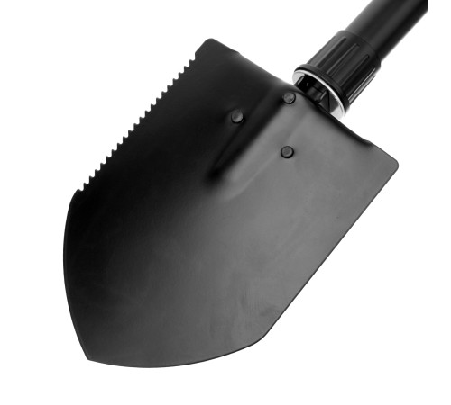 Лопата походная, 150 х 200 х 253 - 620 мм, цельнометаллическая, складная в чехле, Palisad