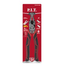 Плоскогубцы комбинированные усиленные P.I.T. DRUA HPLP01-0200