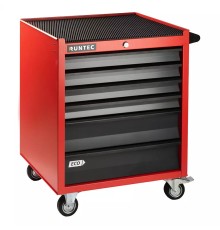 RUNTEC RTEC-6R Тележка инструментальная 6 полочная ECO красная