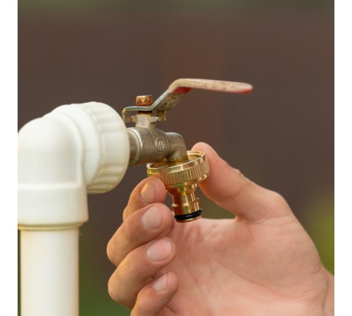 Адаптер латунный, 1, внутренняя резьба Palisad