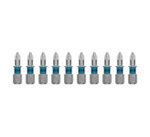 Бита PZ1х25мм, сталь S2, шестигр., 10 шт. Gross