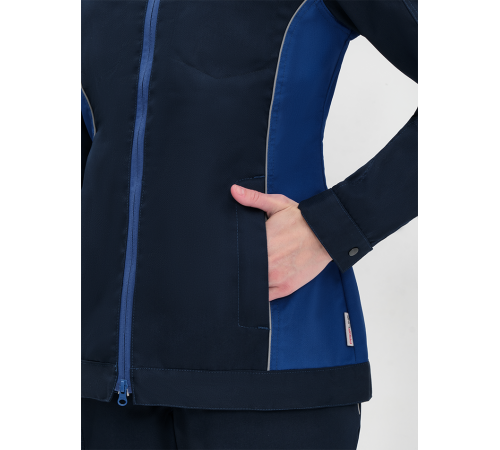 Куртка женская ProfLineSpecialist (тк.Смесовая,240), т.синий/васильковый