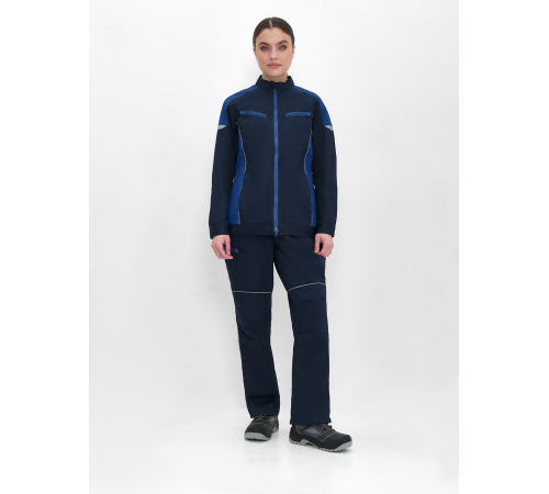 Куртка женская ProfLineSpecialist (тк.Смесовая,240), т.синий/васильковый