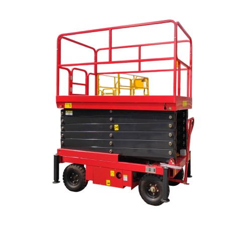 Подъемник ножничный самоходный 500 кг 6/8 м TOR SJY-0,5-6 DC аккумуляторный (G) Подъемник ножничный самоходный 500 кг 6/8 м TOR SJY-0,5-6 DC аккумуляторный (G)